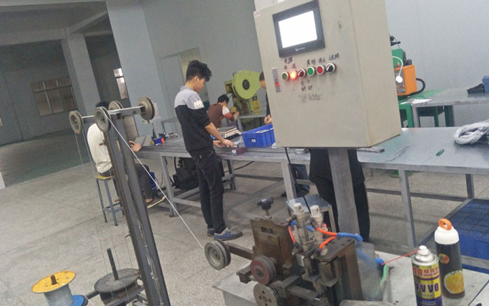 Dongguan Wire Rope Mate HardWare Co,.Ltd. linea di produzione in fabbrica