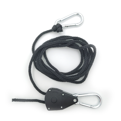 Fornitore di corde corde pesanti corde pesanti a rastrello regolabile 1/8&quot; appendiabiti