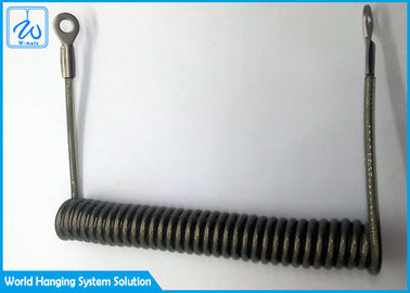 Impedisca il cavo metallico rivestito di plastica dell'acciaio inossidabile del cavo della sicurezza della primavera di estensione di perdita