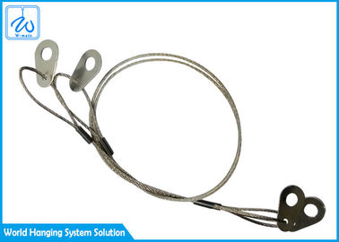 Imbracatura di sollevamento ad alta resistenza del cavo metallico con le linguette d'acciaio per le luci d'attaccatura