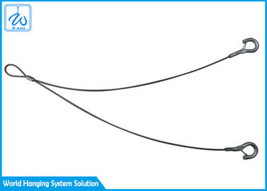 Gancio pratico del cavo metallico di forma della cordicella Y dello strumento dal ciclo d'acciaio del cavo metallico di Sstainless