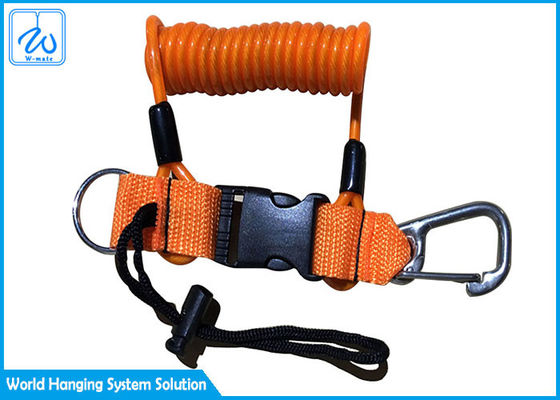 Il ciclo ritrattabile Lanyard With Fixed Clip Custom ha stampato Lanyard For Safety Fall Protection