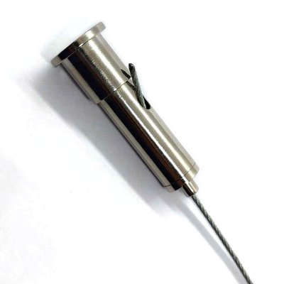 Elettrotipia semplice di acciaio inossidabile che galvanizza il singolo morsetto di cavo metallico del collarino per cavi Din741