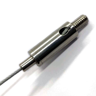 Hardware d'attaccatura dei montaggi di Kit Steel Wire Cable Grippe della sospensione della luce di pannello