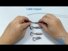 morsetto di cavo metallico