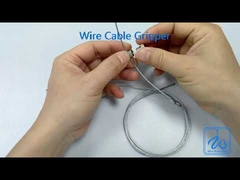 fermacavo, sistema di sospensione a cavo d'acciaio