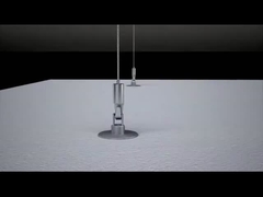 Sospensione con attacco rigido e ancoraggio dell'assorbente