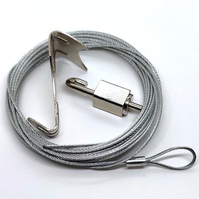 Cavo metallico di Art Hook Cable Gripper Nylon della galleria con il ciclaggio per l'immagine d'attaccatura