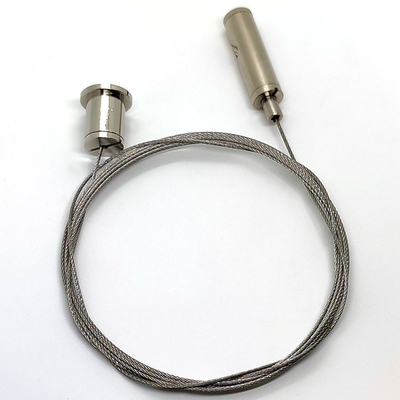 Serracavo della pinza di presa del cavo di Kit Stainless Steel Wire Rope della sospensione della luce di pannello del LED