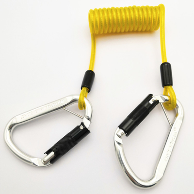 Cordicella professionale di Lanyard Safety Emergency Swimming Diving della bobina della primavera a spirale