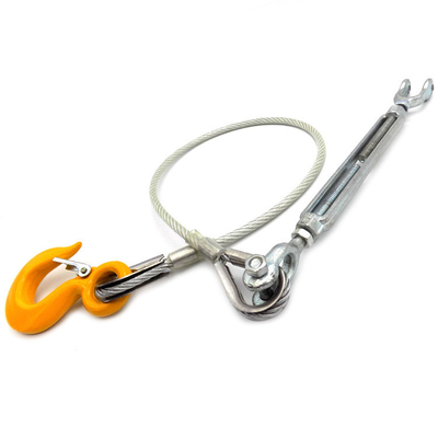 Forte Assemblea di imbracatura d'acciaio del cavo del cavo metallico di sicurezza con l'occhio molle per la barca a vela