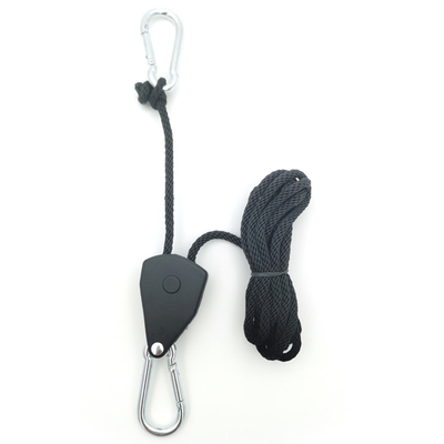 Il rullo facile resistente coltiva il cricco 1/8&quot; di Yoyo Adjustable Rope Hanger Rope gancio del cricco della corda
