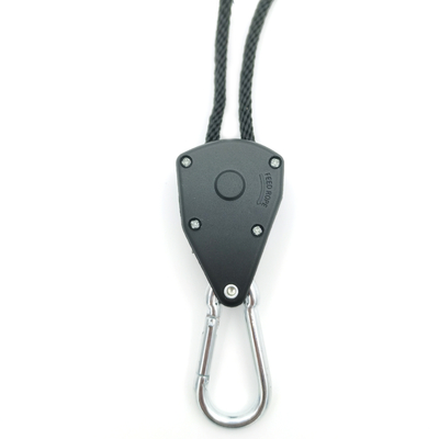 Il rullo facile resistente coltiva il cricco 1/8&quot; di Yoyo Adjustable Rope Hanger Rope gancio del cricco della corda