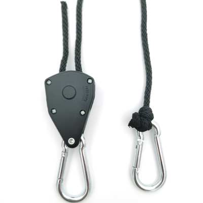 Il rullo facile resistente coltiva il cricco 1/8&quot; di Yoyo Adjustable Rope Hanger Rope gancio del cricco della corda