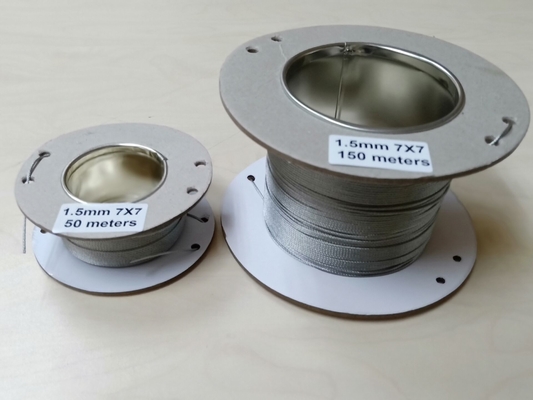 Cavo metallico d'acciaio rivestito del PE di PA dell'unità di elaborazione del PVC del cavo in serie