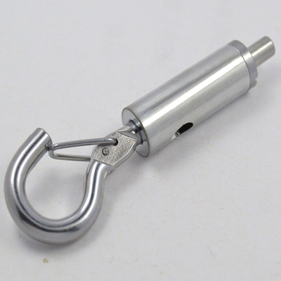 Cavo metallico Griplock della Auto-serratura che accende gli accessori che appendono la pinza di presa d'ottone del cavetto registrabile dei corredi