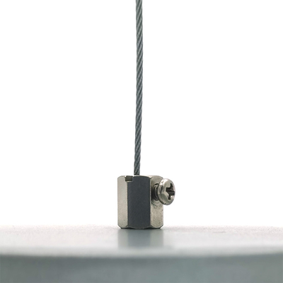 Clip di cavo metallico duplex che accendono il sistema di sospensione che appende Kit Wire Rope Cable Gripper