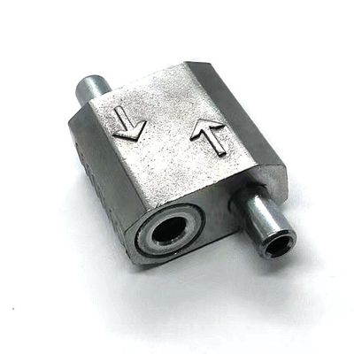 Collegatore di presa per cavi in ottone di alluminio anodizzato naturale per tutte le connessioni