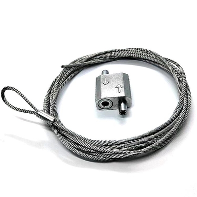 Collettore per la presa del cavo in ottone di alluminio anodizzato naturale per tutte le connessioni
