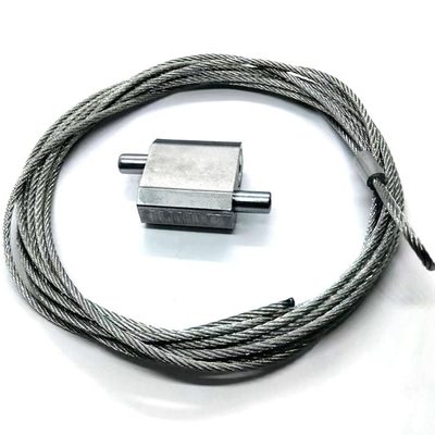 Collettore per la presa del cavo in ottone di alluminio anodizzato naturale per tutte le connessioni