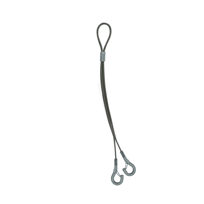 Kit di sospensione del cavo in acciaio con pinza regolabile