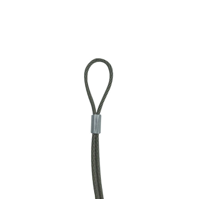 Kit di sospensione del cavo in acciaio con pinza regolabile