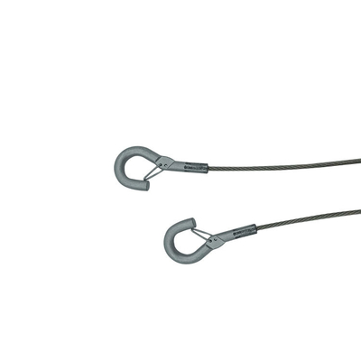 Kit di sospensione del cavo in acciaio con pinza regolabile