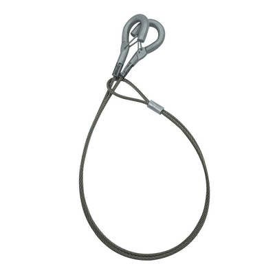 Kit di sospensione del cavo in acciaio con pinza regolabile