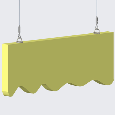 Sistema di sospensione del cavo a gancio per piastrelle di soffitto acustiche