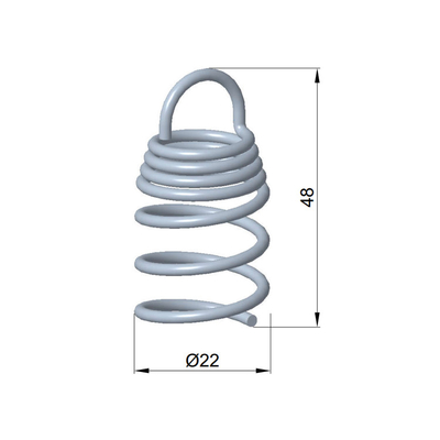 Ancoraggi a spirale a soffitto