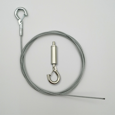 T Bar Twist Clip con fissaggio della punta della canna per la griglia sospesa del soffitto