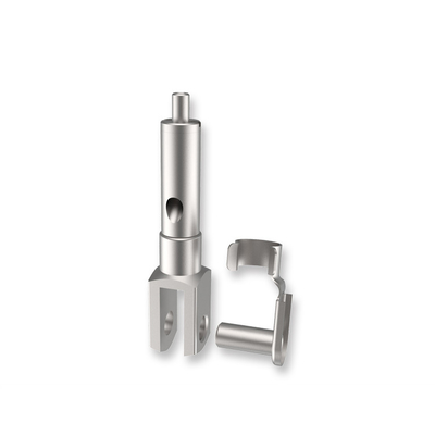 Clampaglia regolabile a forma di U da 1,2-2,0 mm per lampadine a schermo con kit di sospensione del soffitto
