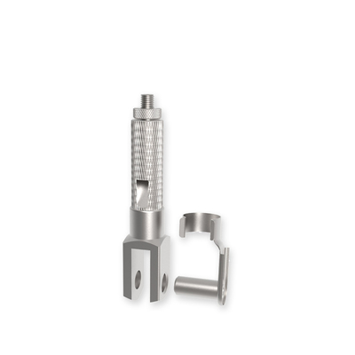 Clampaglia regolabile a forma di U da 1,2-2,0 mm per lampadine a schermo con kit di sospensione del soffitto