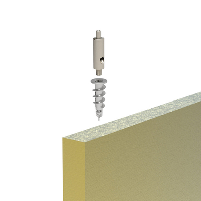 pannelli di parete ad assorbimento acustico personalizzabili con kit di filo regolabile per pannelli di soffitto a led