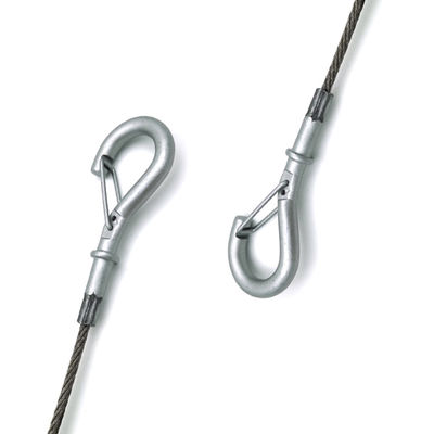 Kit di sospensione per altoparlanti a sospensione Cavo di sicurezza in acciaio inossidabile per altoparlanti a soffitto Montaggio a soffitto Aggiungi sicurezza per luci a sospensione, telecamere di blocco, altoparlanti fai-da-te in sala, bar, mostre, negozi