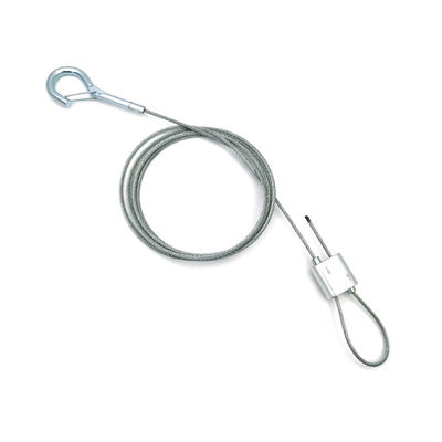 Cavi di sicurezza extra per diffusori a sospensione compatibili con diversi modelli, ideali come fili di sicurezza in installazioni professionali