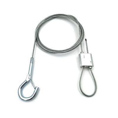 Cavi di sicurezza extra per diffusori a sospensione compatibili con diversi modelli, ideali come fili di sicurezza in installazioni professionali