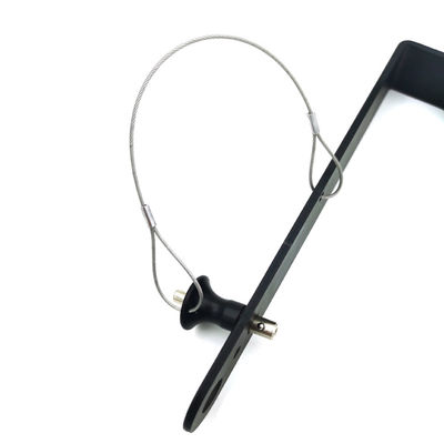 Pin di chiusura a sfera a rilascio rapido di alta qualità Pin di rilascio rapido standard Pin a rilascio rapido Testa piatta con maniglia a pulsante a collo cavo Maniglia a pulsante a collo cavo