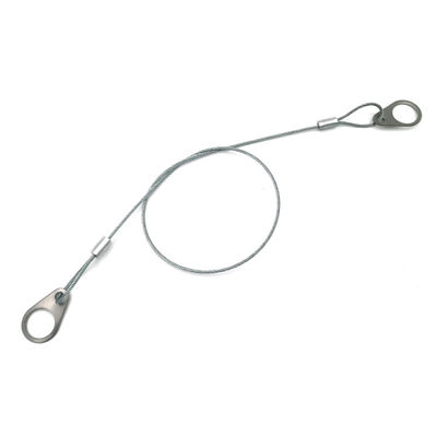 Cavo di sicurezza in acciaio inossidabile per altoparlanti, per altoparlanti a soffitto o a parete, per aggiungere sicurezza a luci sospese, telecamere di blocco, altoparlanti fai-da-te in sale, auto, bar, mostre