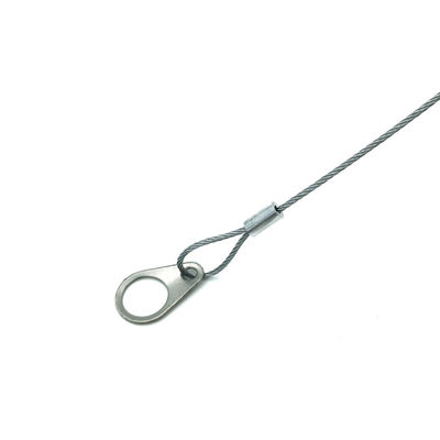 Cavo di sicurezza in acciaio inossidabile per altoparlanti, per altoparlanti a soffitto o a parete, per aggiungere sicurezza a luci sospese, telecamere di blocco, altoparlanti fai-da-te in sale, auto, bar, mostre