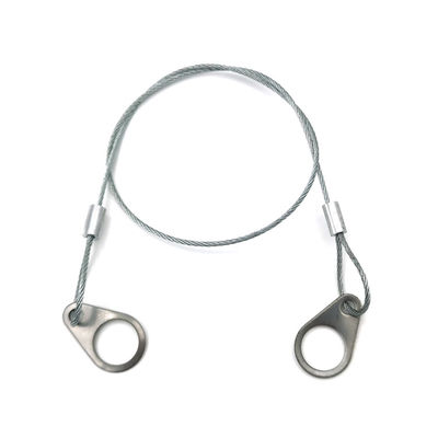 Cavo di sicurezza in acciaio inossidabile per altoparlanti, per altoparlanti a soffitto o a parete, per aggiungere sicurezza a luci sospese, telecamere di blocco, altoparlanti fai-da-te in sale, auto, bar, mostre