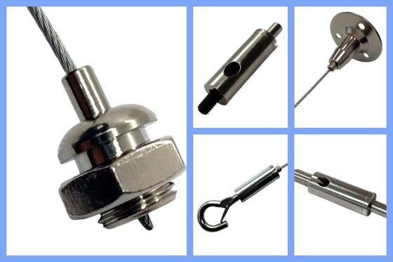 Gancio a scatto in acciaio inossidabile SK066 per espositori di insegne