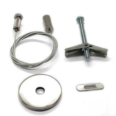 Gancio per cavo in acciaio inossidabile da 1,5 mm per sospensione sistema vino