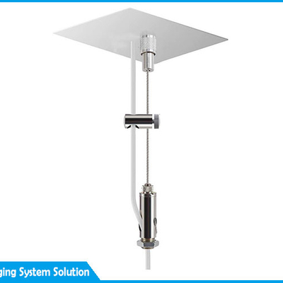 Kit di sospensione a soffitto in acciaio inossidabile con fune metallica e morsetto per cavo