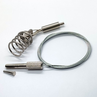 Ancoraggi a spirale in acciaio inossidabile per sospensione pannelli acustici a soffitto