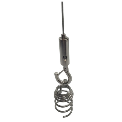 Ancoraggi a spirale in acciaio inossidabile per sospensione pannelli acustici a soffitto