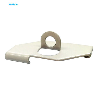 Customized Design White Oblong T-Bar Suspended Ceiling Clips Steel Drop Ceiling Track Accessories