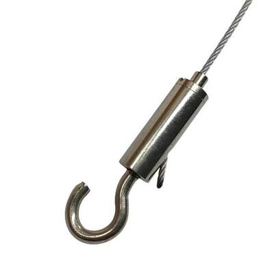 Clip per cavi Faston da 18 mm con garanzia di qualità, morsetti per fune metallica a 90 gradi per uso esterno