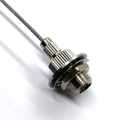 Clip per cavi Faston da 18 mm con garanzia di qualità, morsetti per fune metallica a 90 gradi per uso esterno