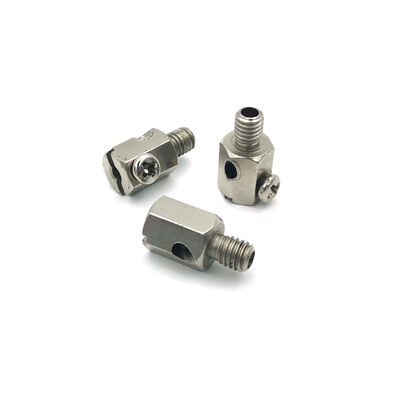 Kit di sospensione per illuminazione a LED da esterno, clip per fune metallica in rame, montaggio a soffitto, pinza per cavo in acciaio